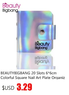 1 шт. BeautyBigBang пластины для штамповки ногтей стемпер скребок для лака для ногтей штамп пластик DIY Cording Art маникюрный шаблон инструменты для ногтей