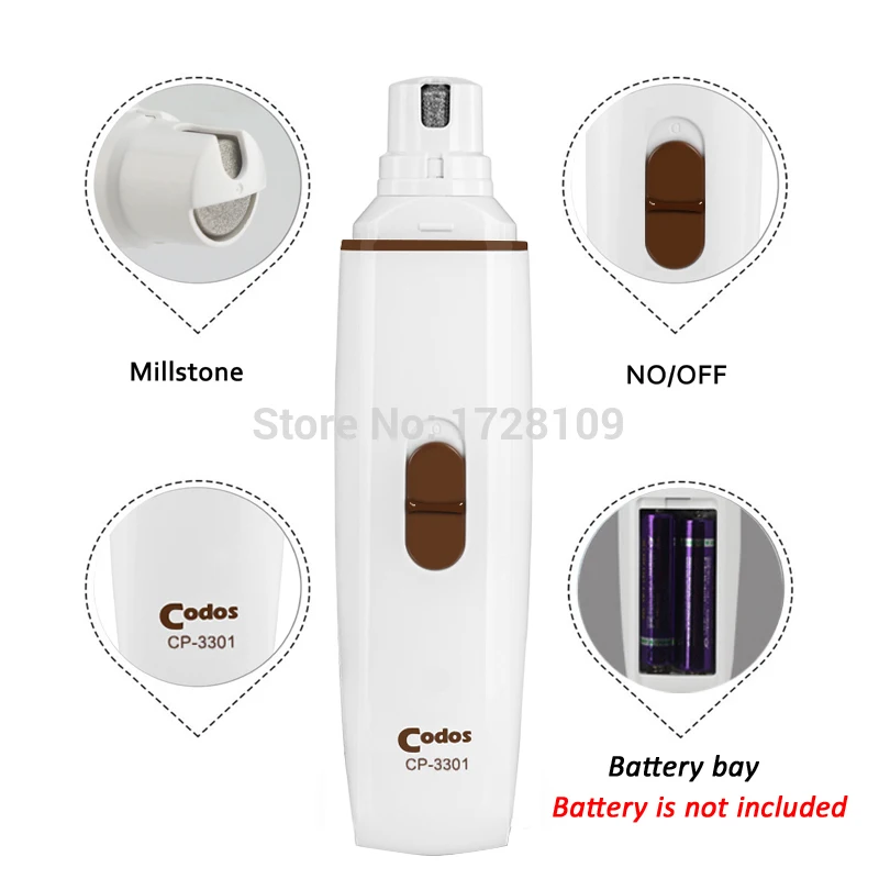 Профессиональный Codos CP3301 собака Электрический коготь ногтей инструмент для