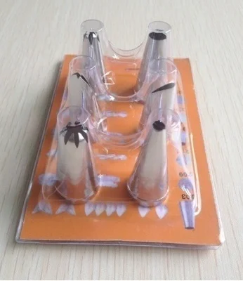 Набор кондитерских трубок из нержавеющей стали бесшовный дизайн насадка для