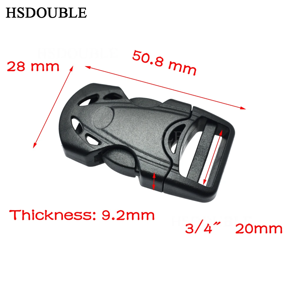 Пластиковая внутренняя застежка-крючок для тактического рюкзака дорожная сумка