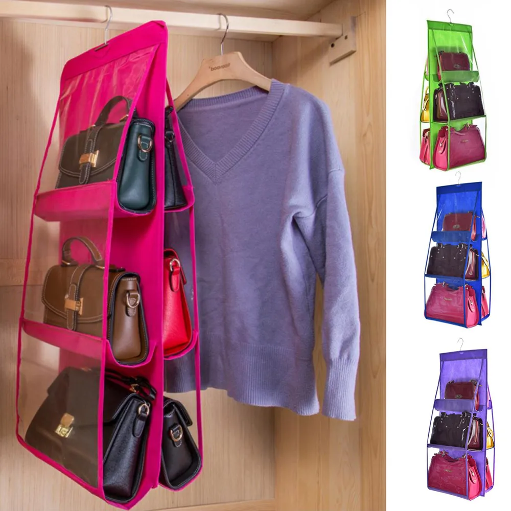 Двусторонний чехол для шкафа 6 ячеек|Сумки вещей| |