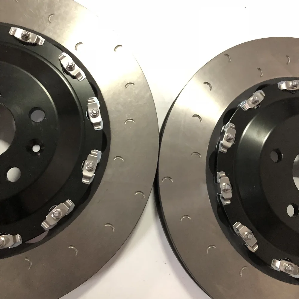 Jekit car brake disc 380 x 34mm Floating Custom front center cap for RS3 8V 2016/Mercedes-2010 GL350 X164 | Автомобили и
