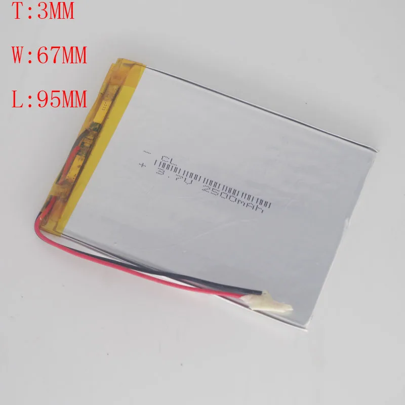 

306595,306795 Learning Machine 7-inch Tablet Computer General 2500mAh 3.7V Lithium Battery