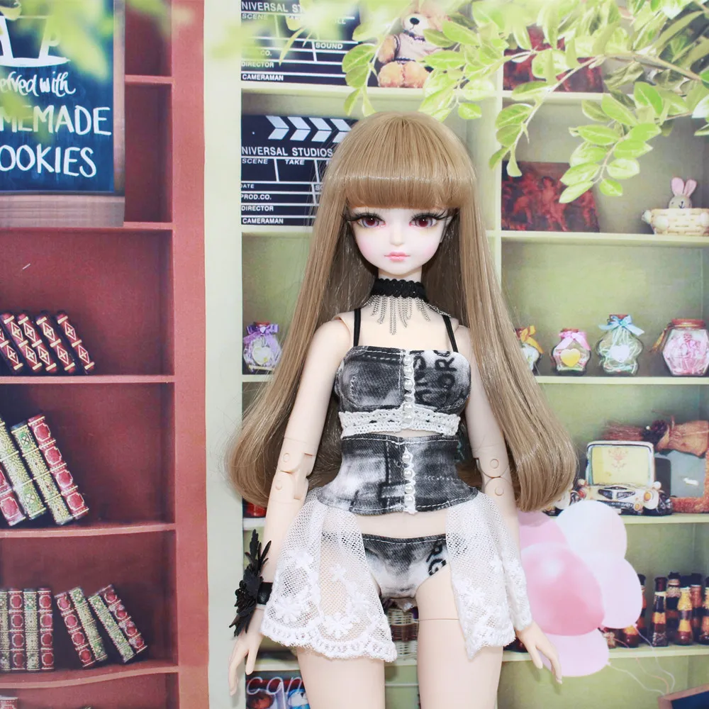 Фея мечты 1/4 bjd 45 см кукла сексуальная девушка костюм совместное тело с макияж