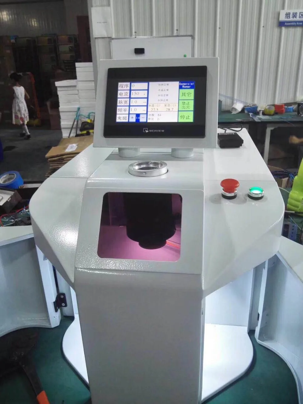 Оптоволоконный лазерный сварочный аппарат Wuhan bcxlaser 100 Вт/200 Вт отличное качество