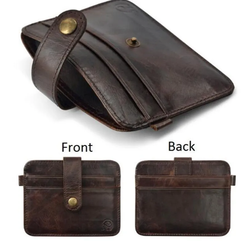 Роскошный тонкий кошелек от известного бренда мужской с зажимом для денег