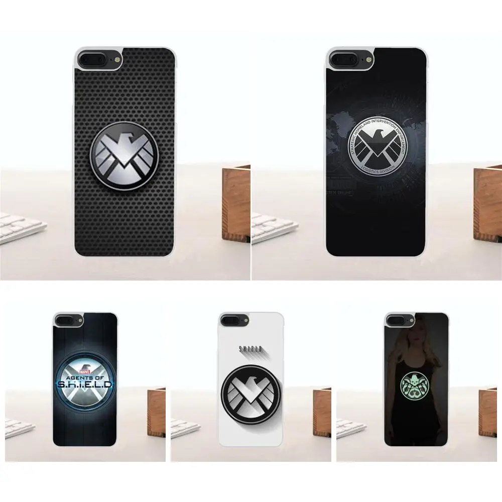 Bixedx для Apple iPhone 4 4S 5 5C SE 6 6S 7 8 Plus X в продаже аксессуары телефонов Чехол Агенты S.h.i.e.l.d
