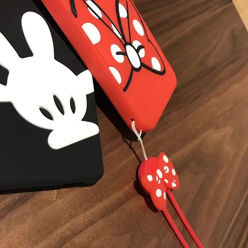 Beira 3D Minnie Mickey Mouse Shockproof Phone Back Case For Huawei P8 Lite P9 Plus P10 Mate 7 8 9 Soft Silicon Couqe Cover |