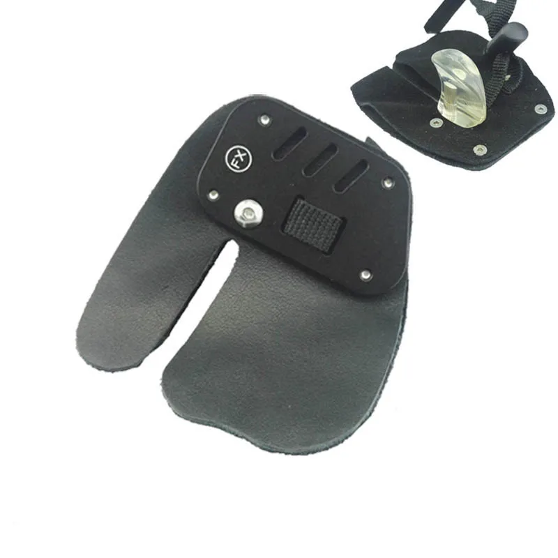 1 шт. защита для стрельбы из лука коровьей кожи алюминиевый защитный коврик