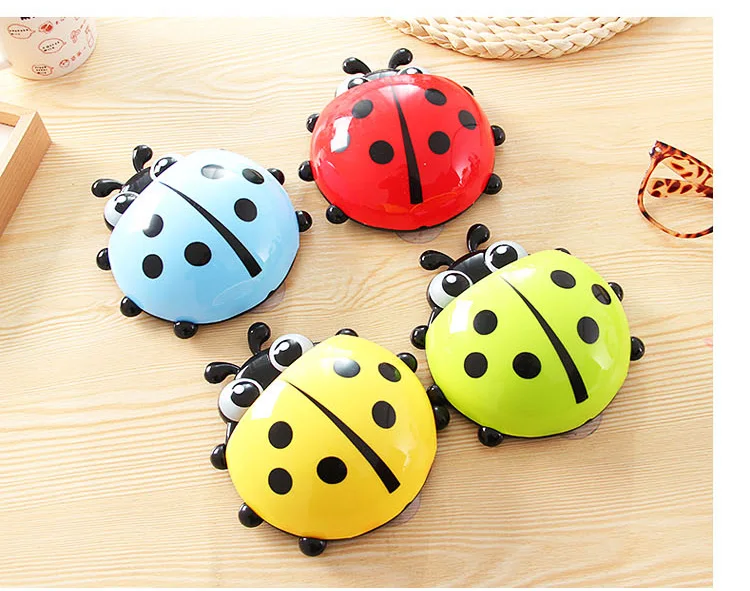 1 шт. милая божья коровка присоска зубная паста костюм детский подарок держатель