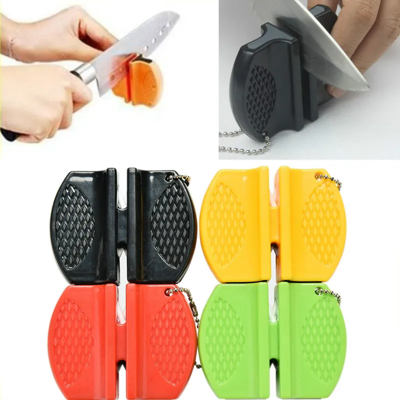 Портативная мини точилка для кухонных ножей аксессуары инструментов креативная