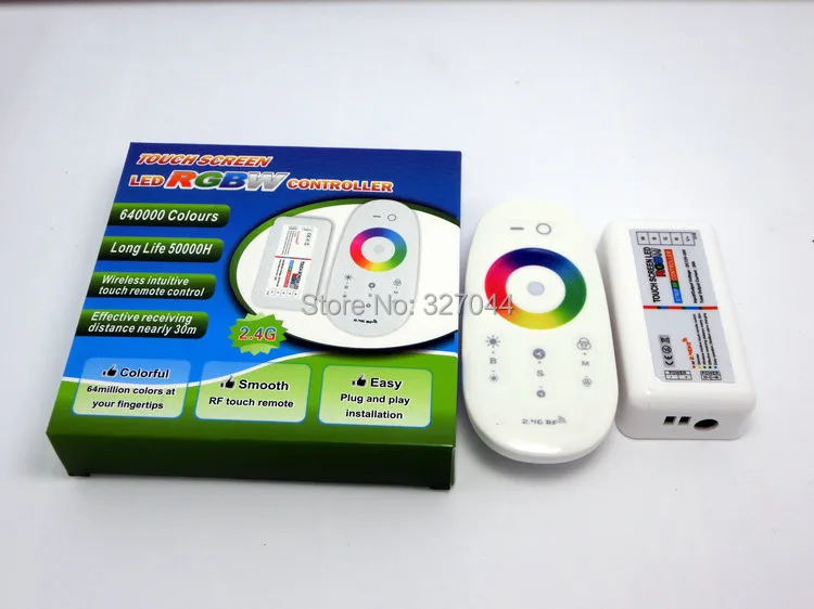 10 компл./лот 4 Канальный Телефон светодиодный сенсорный контроллер 2 4G РЧ пульт