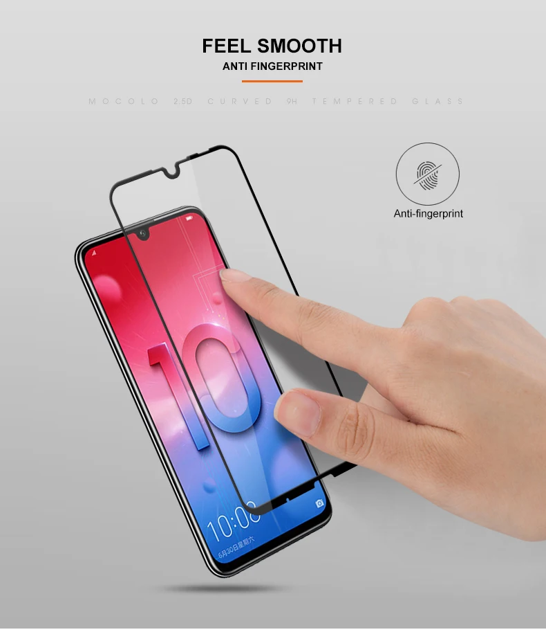 Mocolo 2.5D 9 H полное покрытие закаленное защитное стекло плёнки на для huawei хонор 10i 10 лайт хонор10i Honor 10i 10 Lite Honor10 i 4/6 64/128 ГБ
