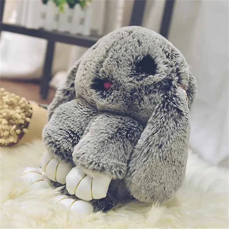 Женская сумка-мессенджер из кроличьего меха высокое качество новый бренд для