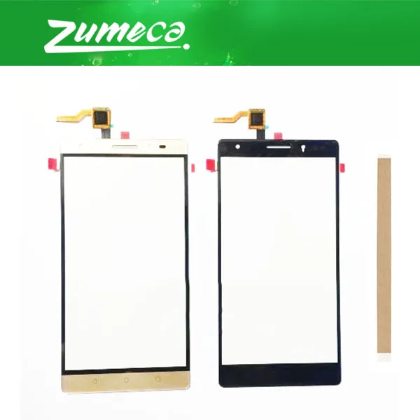 6,4 дюймов для lenovo Phab2 плюс PB2-670N PB2-670Y PB2-670M PB2-670 Сенсорный экран планшета Панель объектив Стекло черного и золотого цвета Цвет дисплея+ лента