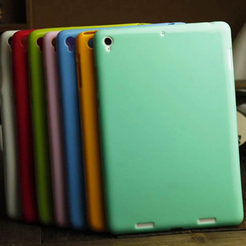FOR Xiaomi mi pad 3 mipad soft cover case 7.9 inch solid Color silicon TPU anti-knock mipad3 |