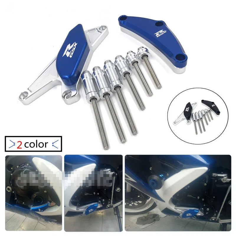Для SUZUKI GSXR600 750 Small R K8 06 12 сменная боковая крышка двигателя Защитный Блок Анти