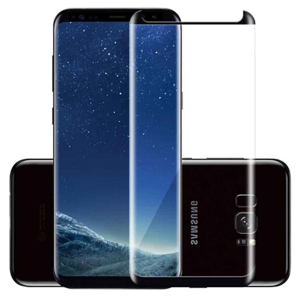 0 25 мм 3D половина охвата изогнутые Стекло Экран протектор для samsung Galaxy Note 8 Note8 S6 S7