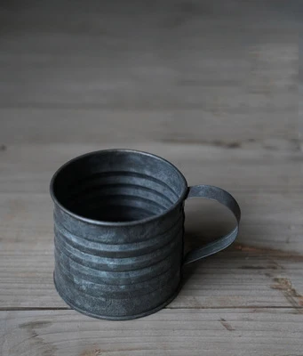 Texture handle cup Реквизит для фотосъемки Ретро посуда для напитков винтажная ваза из кованого железа стаканчик со старыми ручками еда Фрукты кофейная чашка домашняя кухня - Цвет: Texture handle cup