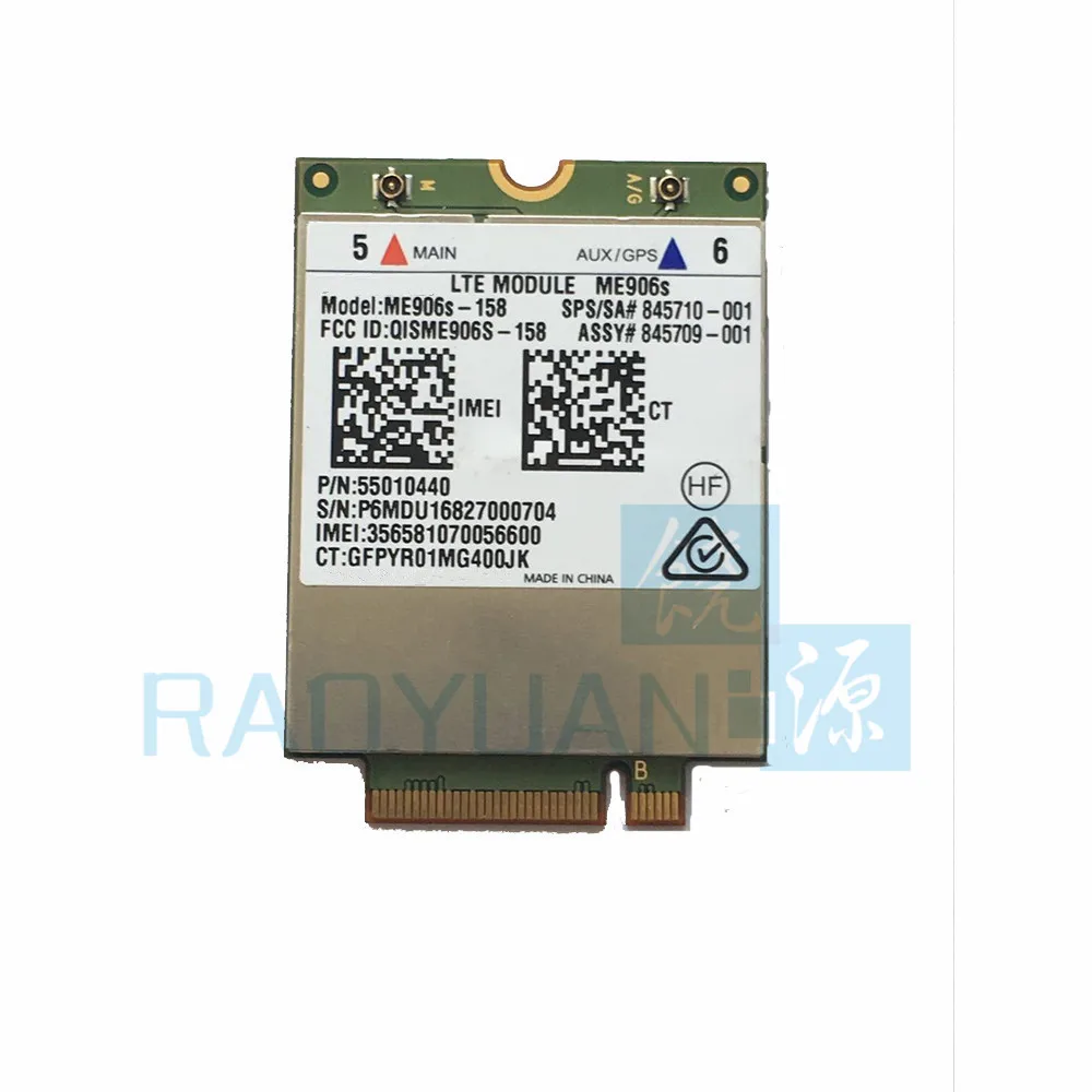 4G WLAN карта для HUAWEI ME906s LTE M.2 модуль ME906S-158 WCDMA+ HSPA gps 3g 4G NGFF WLAN карта