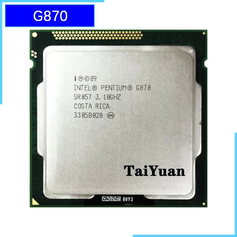 Двухъядерный процессор Intel Pentium G870 3 1 ГГц 3M 65 Вт LGA 1155|Процессоры| |