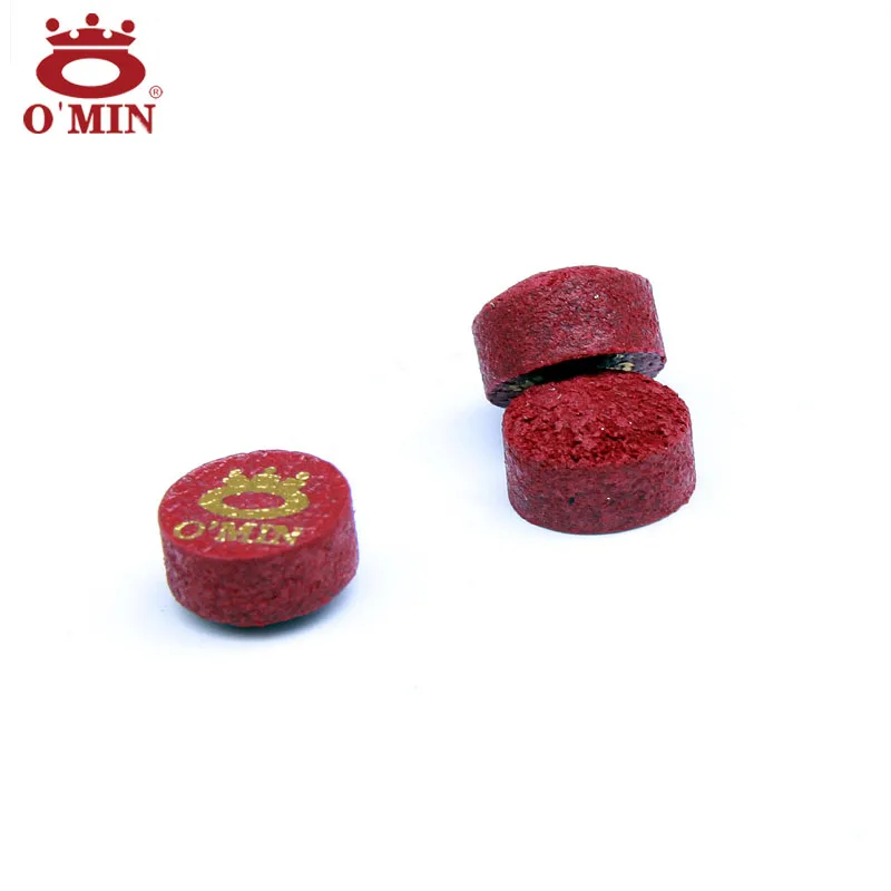 10 Pcs/lot Snooker Billiard Accessories Omin Red Cues Tip 10mm China 2016 | Спорт и развлечения