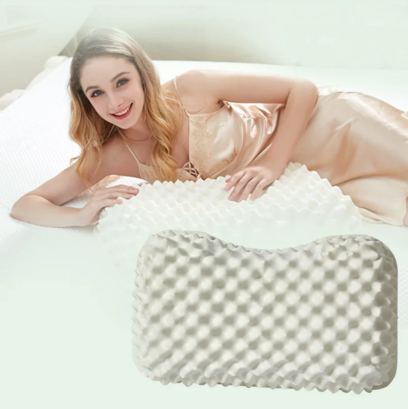 GIANTEX латексная подушка Массажная подушка для сна Ортопедическая подушка kussens Oreiller Almohada Шейная подушка с памятью