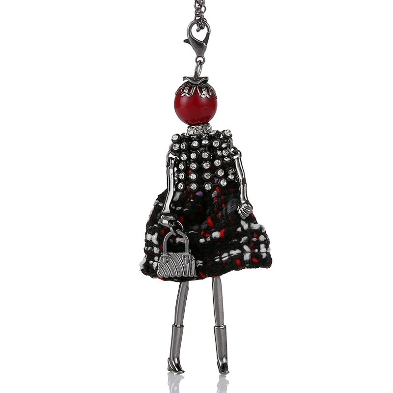 Женское Ожерелье массивные ожерелья и кулоны ожерелье Dace Girl Doll для женщин