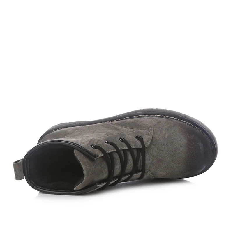 Женские ботильоны в стиле панк на платформе и высоком каблуке Осенняя обувь