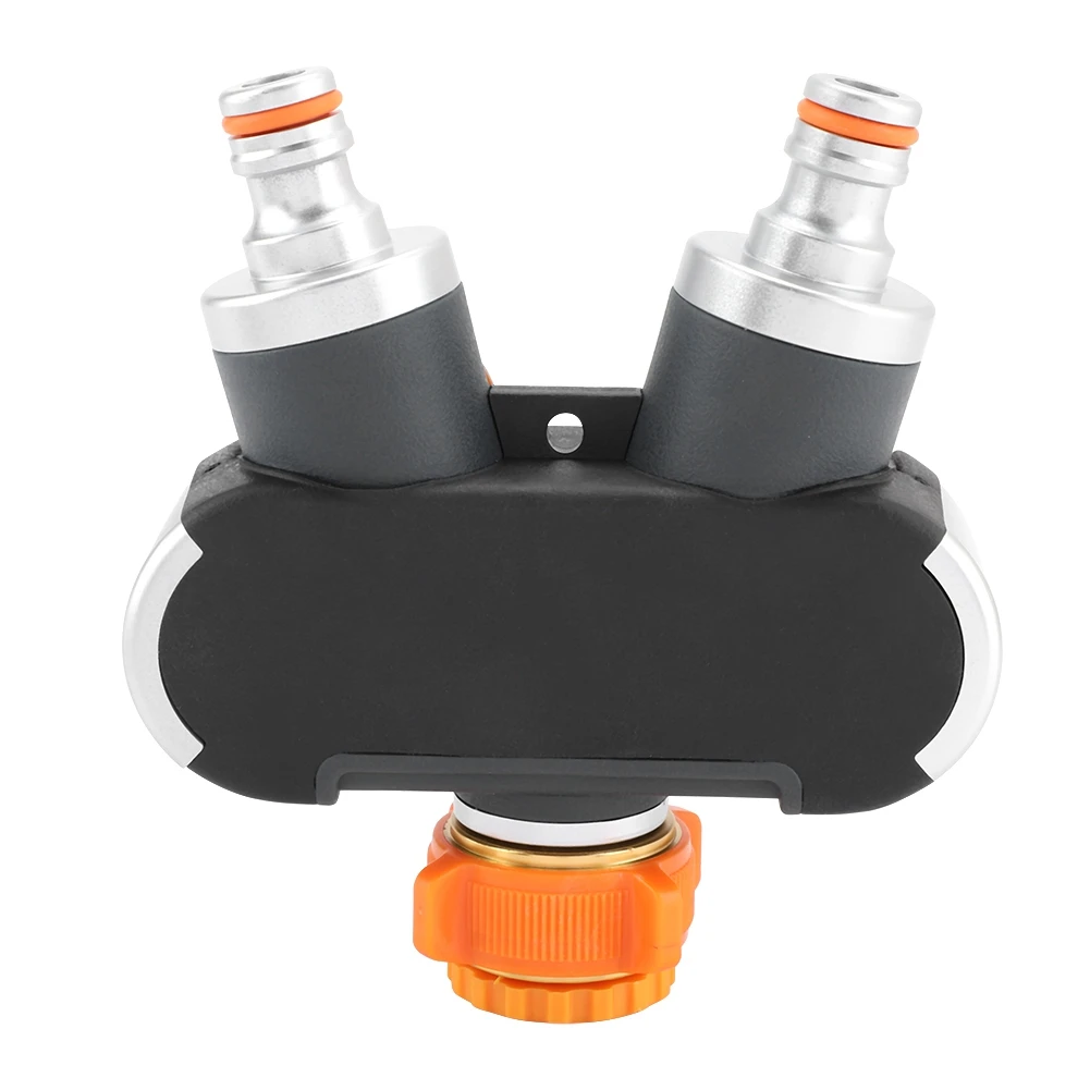 Сад Y Форма ЕС Plug водопровод адаптер Нажмите шланг клапан Splitter кран распределительное устройство поливного шланга быстрый разъем Садовые принадлежности