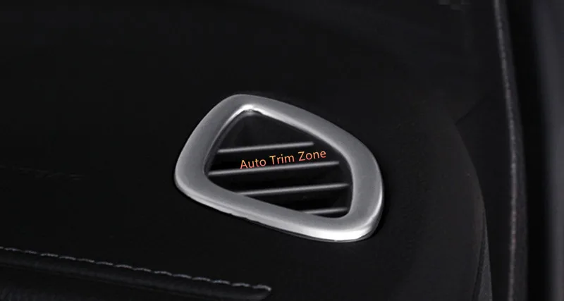 2 шт. ABS Матовая Внутренняя Передняя верхняя вентиляционная Крышка Накладка для