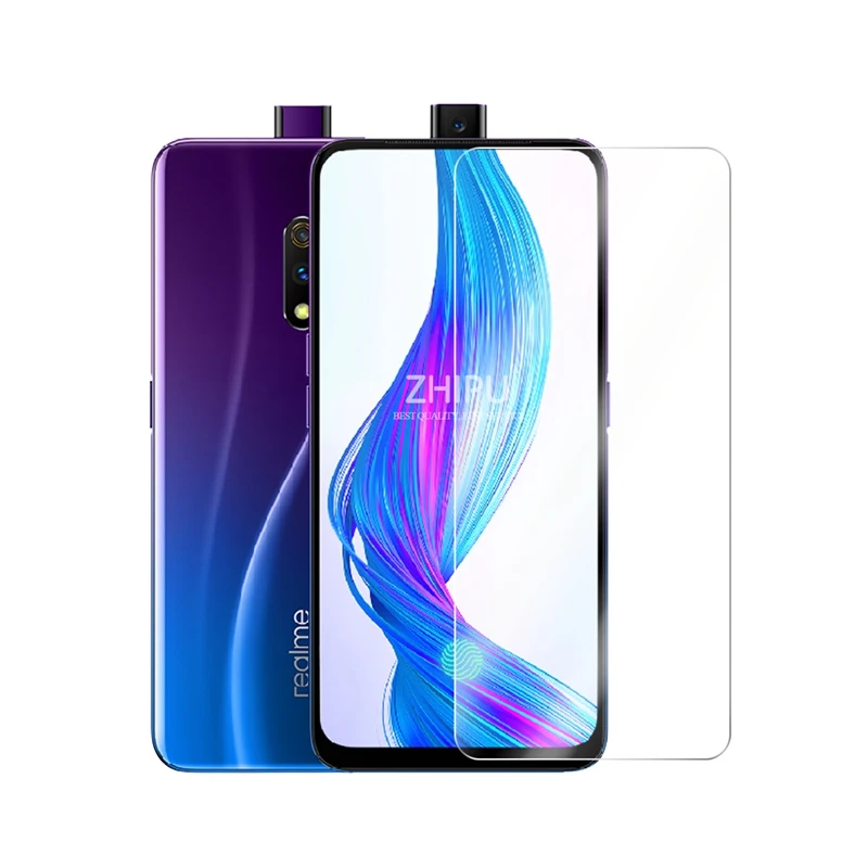 Закаленное стекло для Realme X 2 шт. 2.5D 9H закаленное премиум-класса RMX1901 защитная
