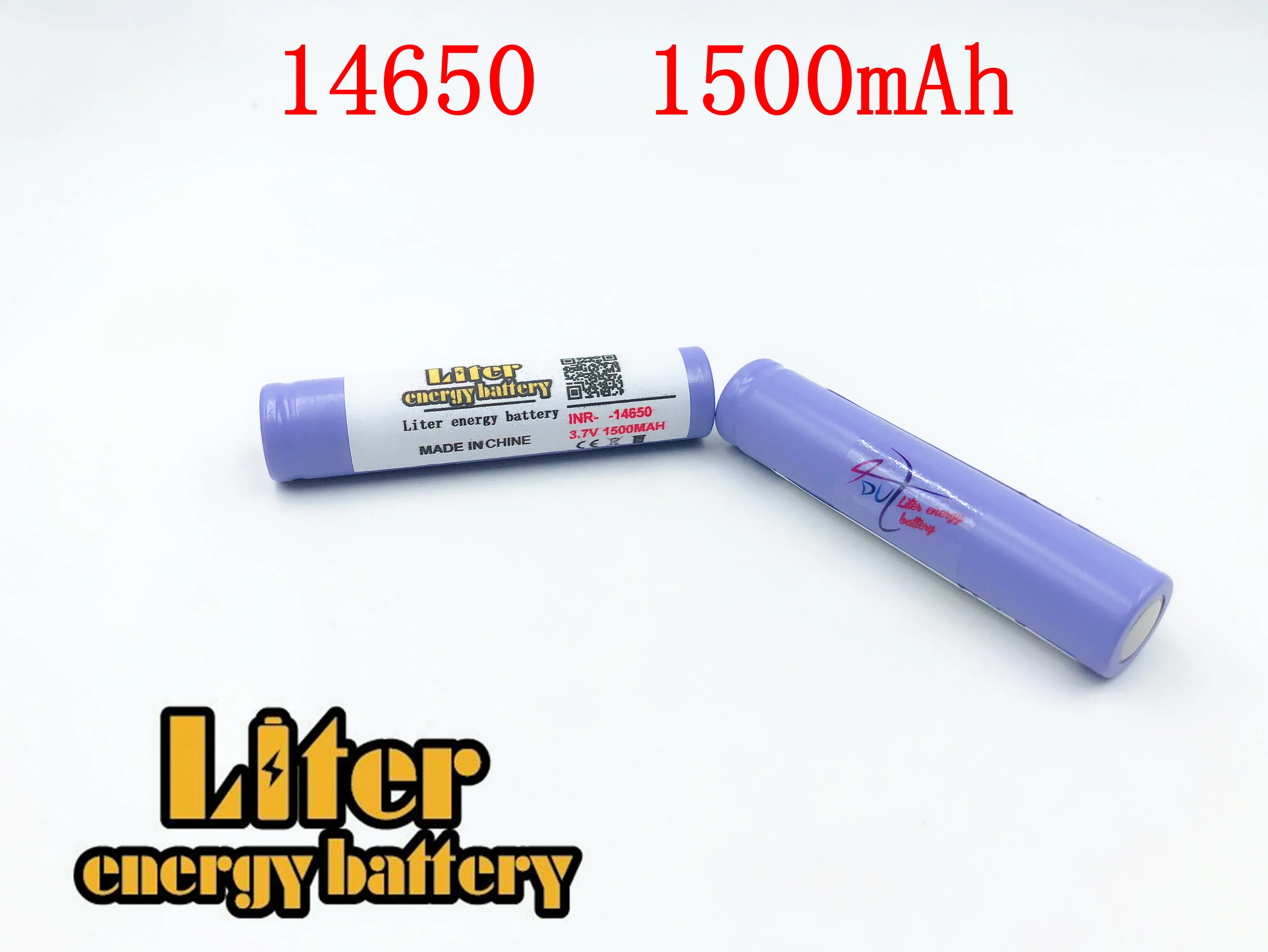Литровая батарея 4 шт 3 7 v 14650 аккумуляторная V 1500mAh литий-ионная камера Фонарик -