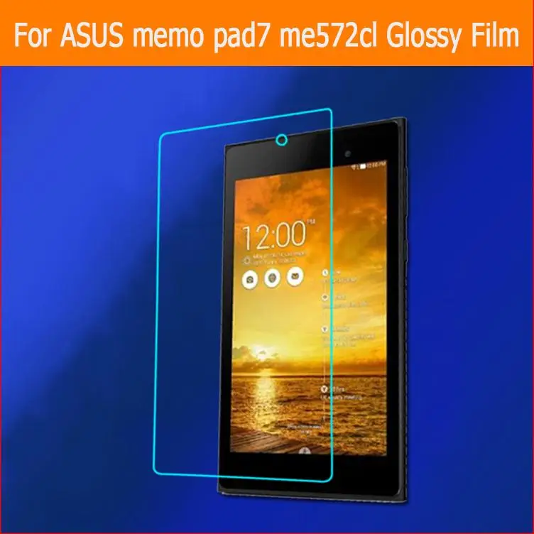 Прозрачная глянцевая Защитная пленка для Asus memo pad 7 me572cl 0 дюйма|tablet protective film|film