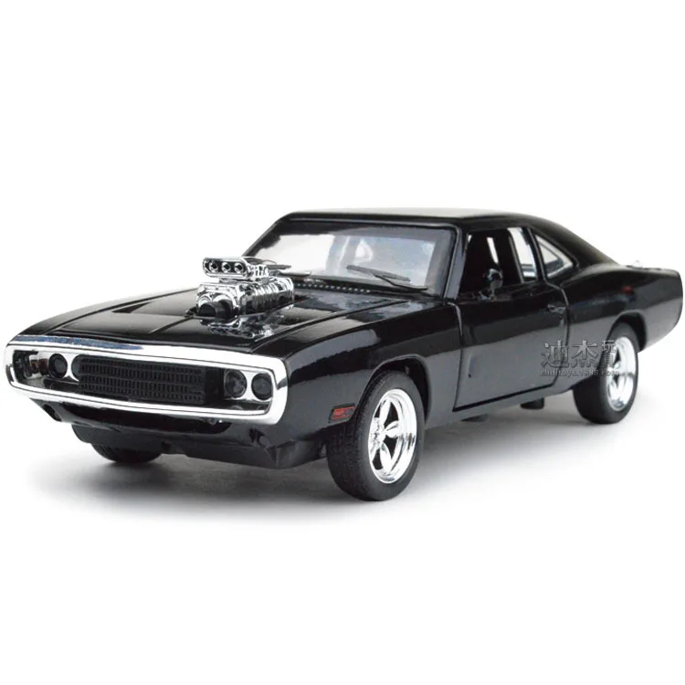 1 Dodge charger auto 1:32 Форсаж сплав модели автомобилей детские игрушки для детей оттягивание литья под давлением Ретро модель автомобиля подарки - Цвет: 1