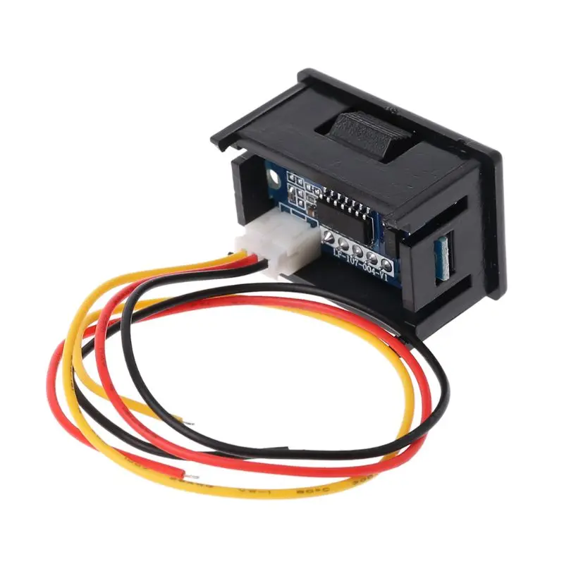 DC 0 100V 36 &quot3 цифровой вольтметр светодиодный Панель Напряжение метр для