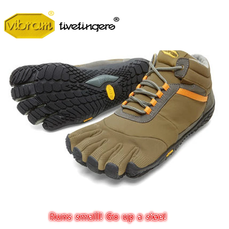 15M5301 Vibram Fivefingers Trek Ascent изолированные мужские кроссовки для спорта на открытом воздухе зимняя теплая шерстяная тренировочная походная альпинистская обувь - Цвет: 15M5301