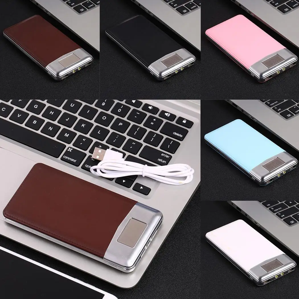 20000 мАч портативный внешний аккумулятор с двумя usb портами внешнее литий