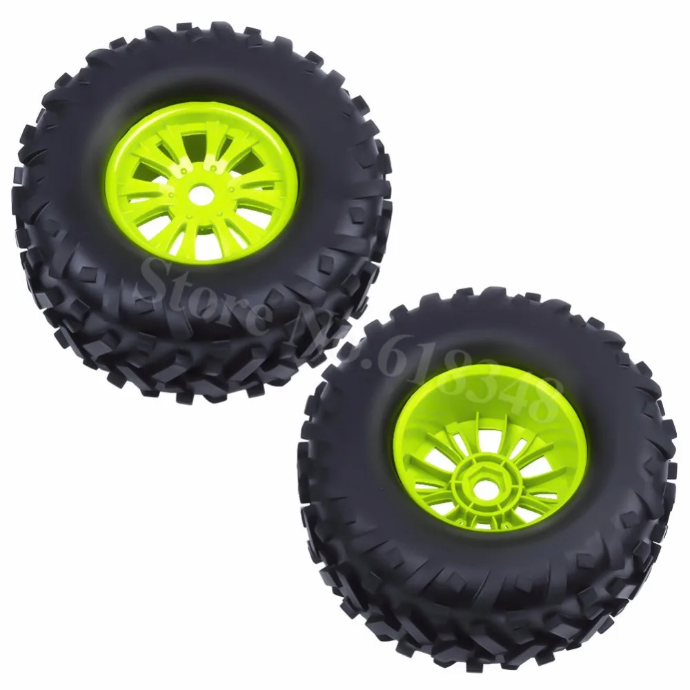 4x RC 170x85 мм 17 мм шестигранные шины Колесные диски для 1/8 внедорожных Monster Truck Bigfoot шины HPI TRAXXAS Himoto HSP Hobao 5B