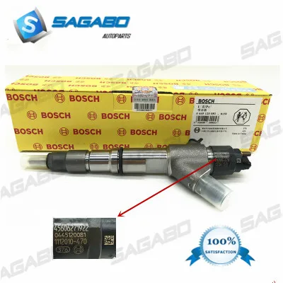 genuine original new common rail injector 0445120081