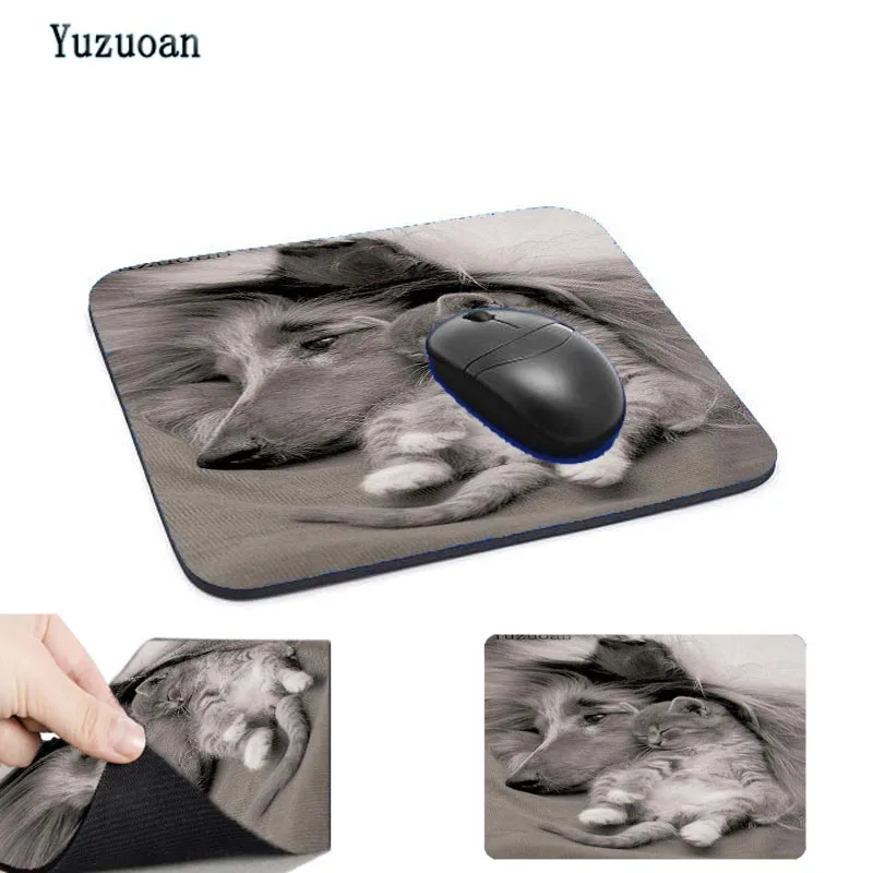 Yuzuoan кошка лучший продавец коврик для мыши notbook компьютерный новый игровой padmouse