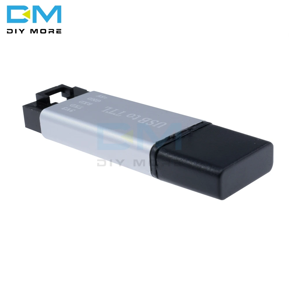 Алюминиевый корпус CP2102 12 Мбит/с USB 2,0 к ttl UART модуль 5Pin последовательный преобразователь STC Замена FT232 модуль 5 В/3,3 В Тип A металлический чехол