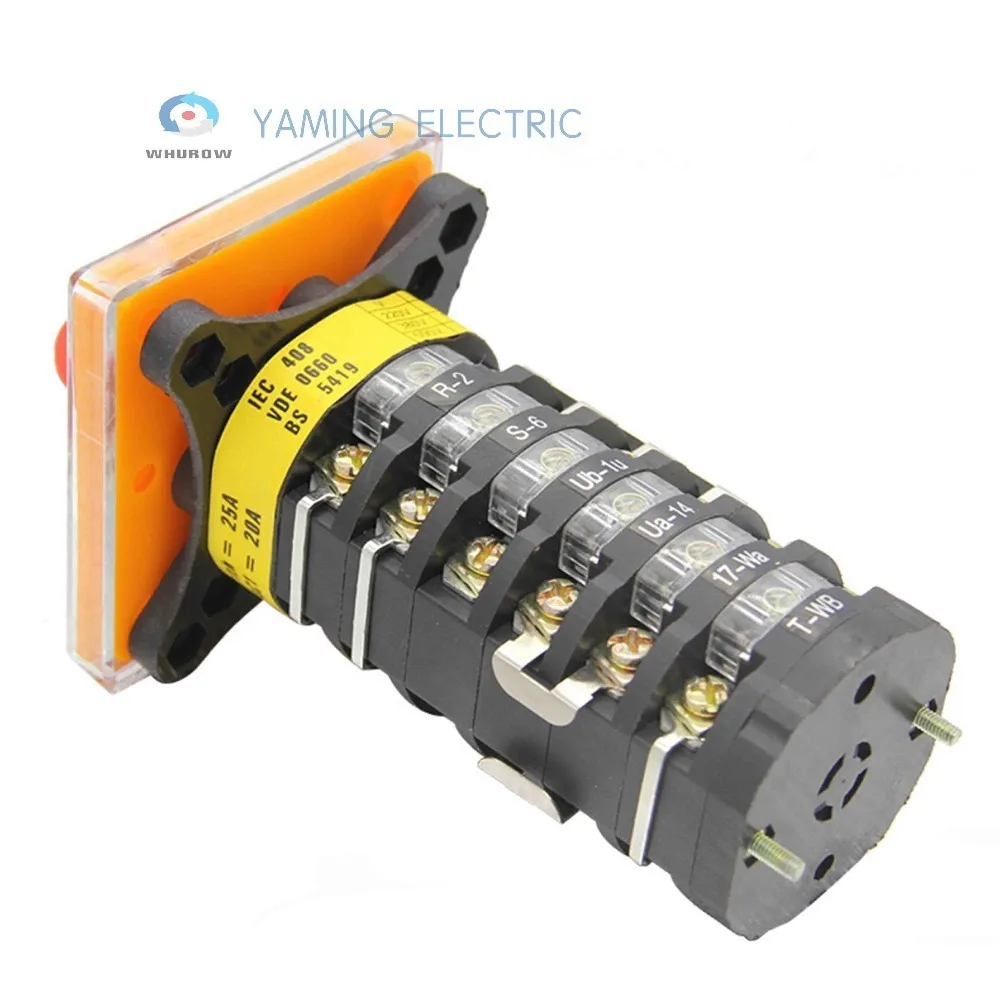 T 16EXF64D 6 кулачковый переключатель для фрезерного станка 8 позиций поворотные