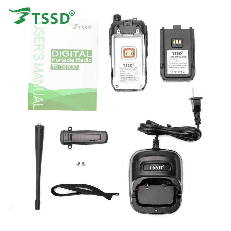 Совершенно новый TSSD рация ПМР цифровой UHF портативный радио TS D8200R|Рации| |