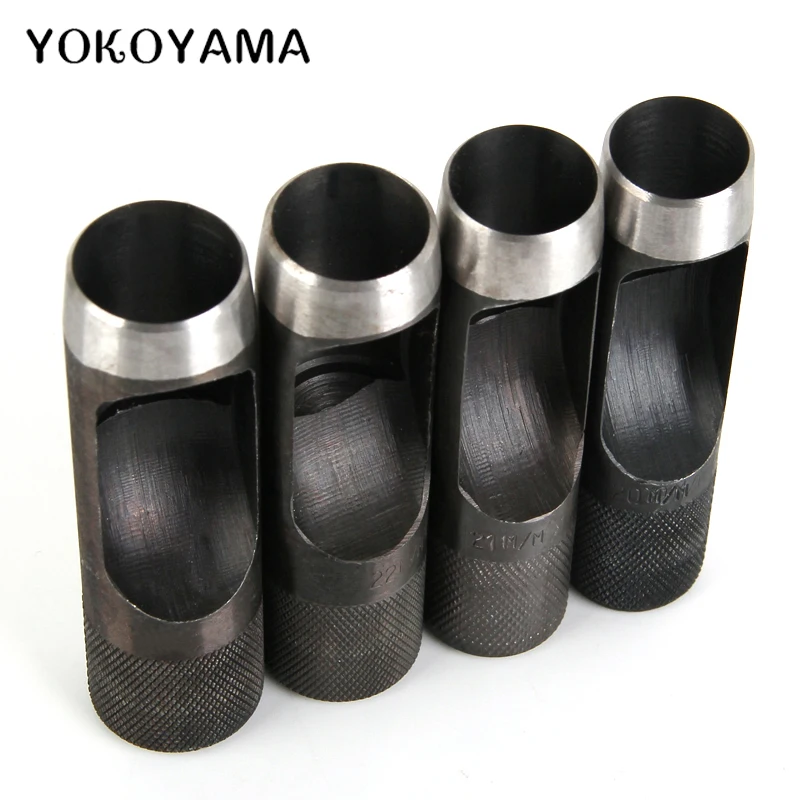 YOKOYAMA 30 размер стальной Пробивной кожаный инструмент полое отверстие для