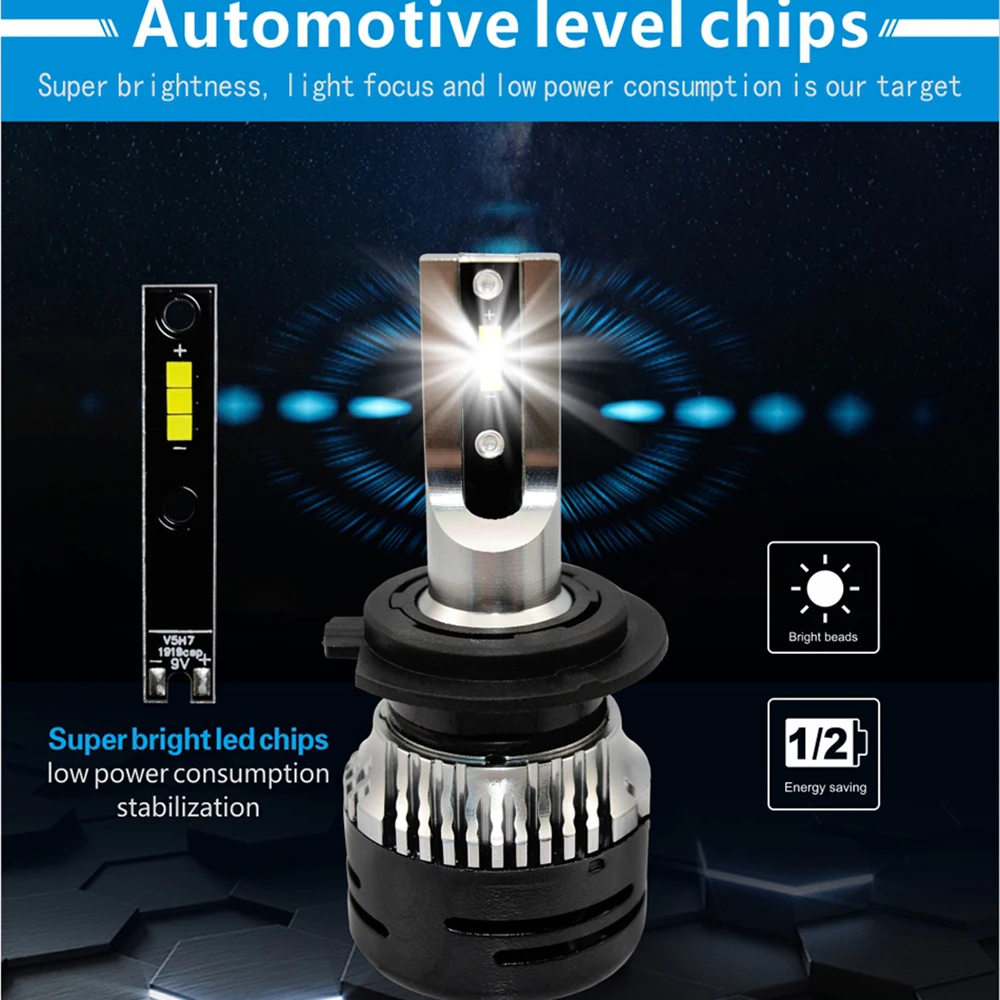 Автомобиль Книги по искусству клуб P13W светодиодный автомобиля комплект высокий