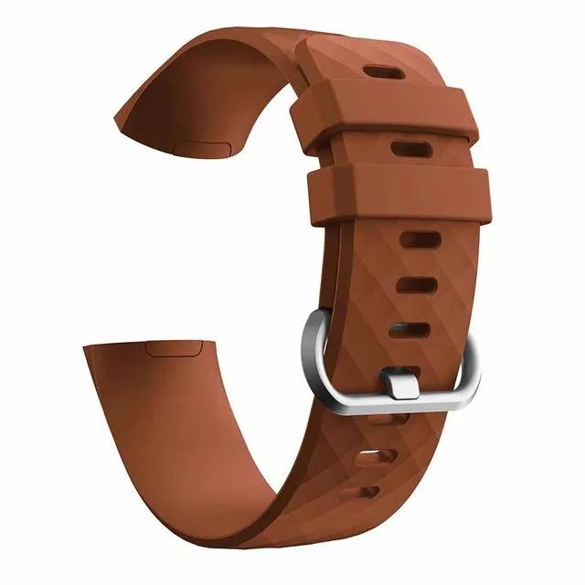 Coffee Силиконовый браслет для ремешка часов Fitbit Charge 3 умный Браслет спортивный сменный Браслет для часов Fitbit Charge3 часы - Цвет: Coffee