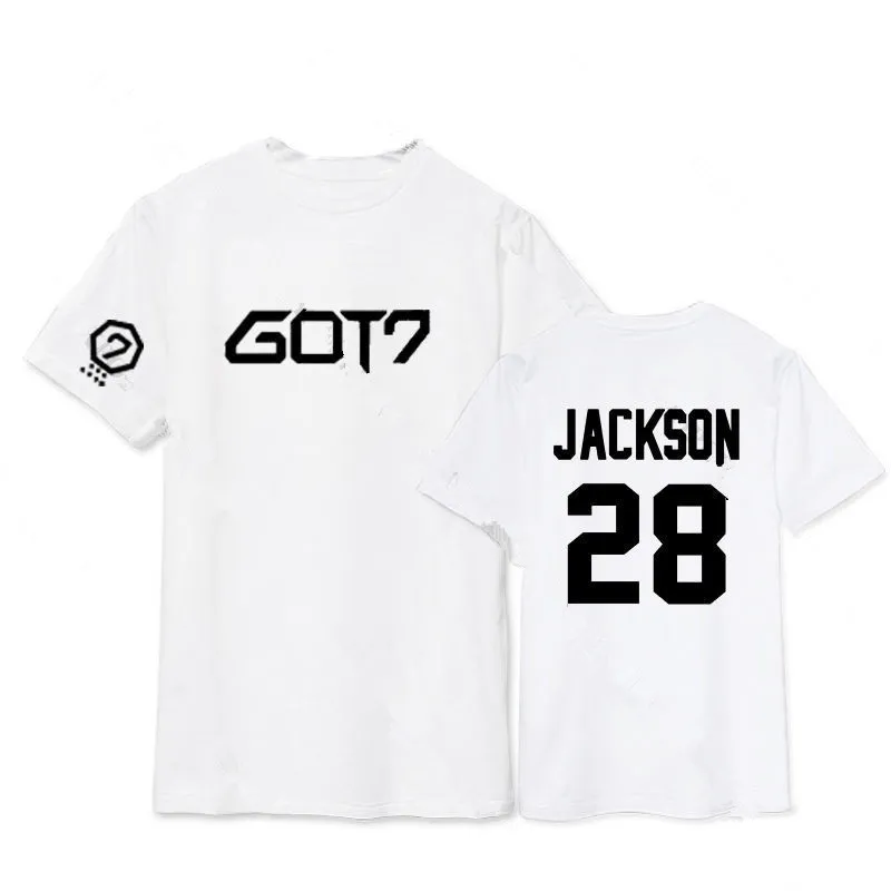 Футболка Mainlead KPOP GOT7 футболка новый хлопковый топ с надписью Fly Concert Bambam Mark Youngjae
