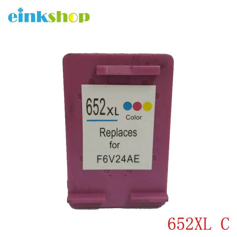 Бренд einkshop 652 652xl сменный картридж для принтера HP Deskjet 1115 1118 2135 2136 3635 3636 3835 4535 4536
