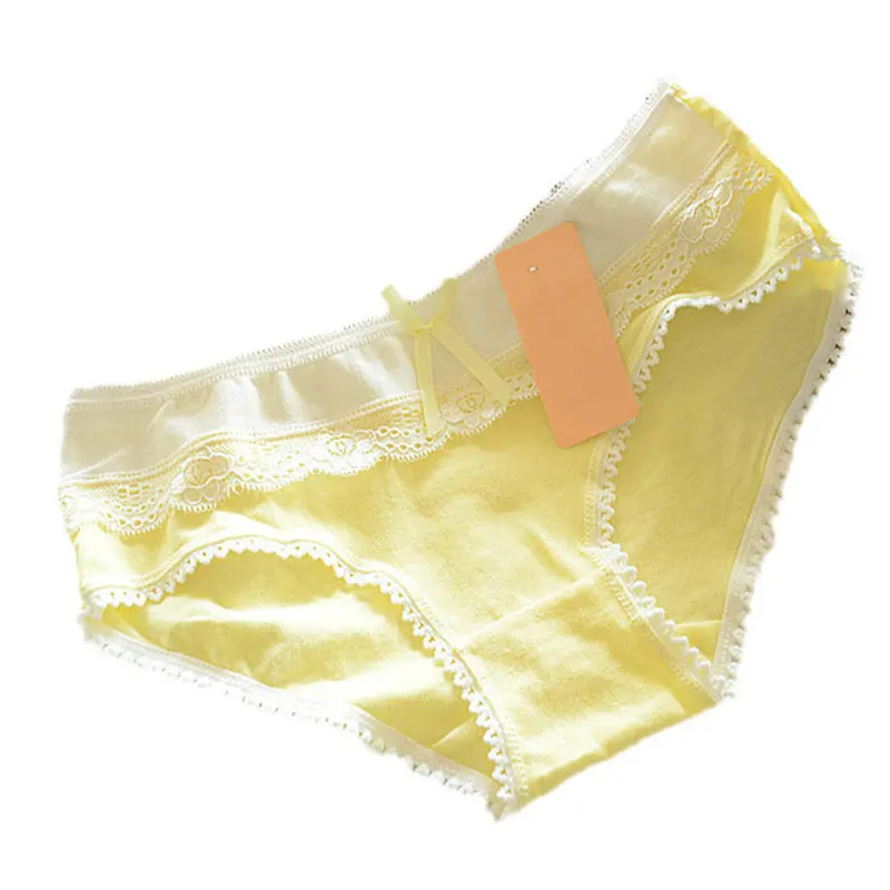 Женское пикантное модное разноцветное мягкое удобное хлопковое кружевное